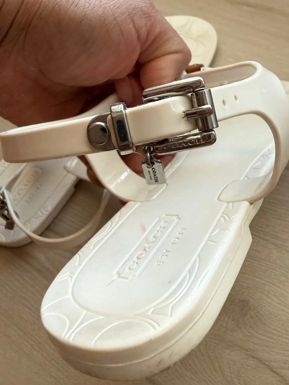 Coach Sandals / Flip-flops size 9